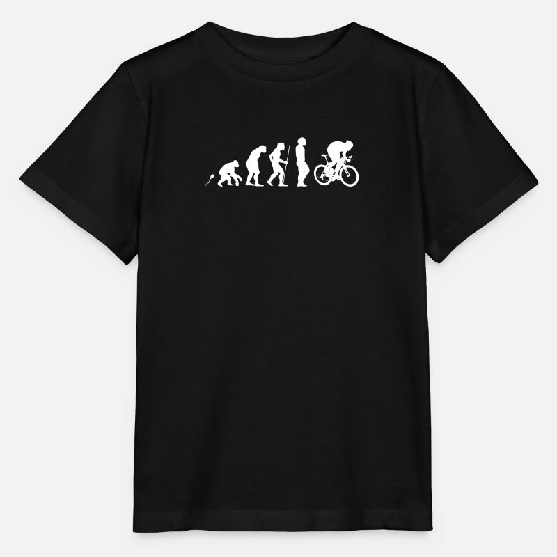 cyclistes de course de vitesse - T-shirt bio MINI CREATOR Stanley/Stella Enfant - noir