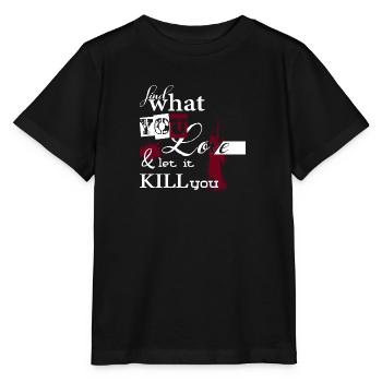 trouver ce que vous aimez l'amour exigeant froid mort de sang - T-shirt bio MINI CREATOR Stanley/Stella Enfant - noir - Devant - Mikhail (115cm)