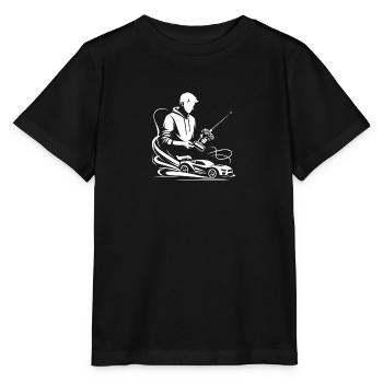 Remote-controlled car - Stanley/Stella MINI CREATOR Kids’ T-Shirt - black - Front - Mikhail (115cm)