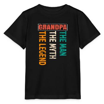 OPA MAN MASS LEGENDE - Stanley/Stella Kinder T-Shirt MINI CREATOR  - Schwarz - Vorne - Mikhail (115cm)
