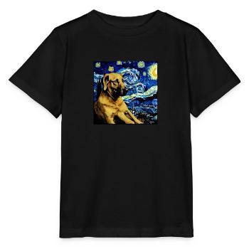 Deutscher Schäferhund Lustiger Hund Beliebtes - Stanley/Stella Kinder T-Shirt MINI CREATOR  - Schwarz - Vorne - Mikhail (115cm)