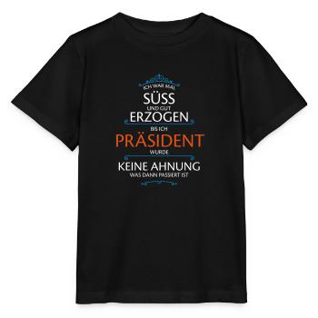 Präsident Beruf - Stanley/Stella Kinder T-Shirt MINI CREATOR  - Schwarz - Vorne - Mikhail (115cm)