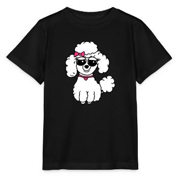 pudel 3 - Stanley/Stella Kinder T-Shirt MINI CREATOR  - Schwarz - Vorne - Mikhail (115cm)