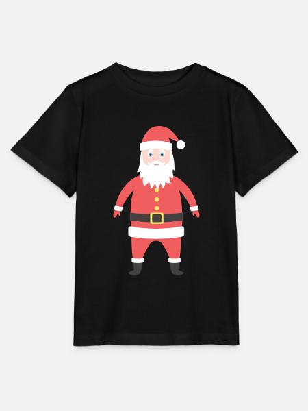 Weihnachtsmann - Stanley/Stella Kinder T-Shirt MINI CREATOR - Schwarz