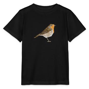 Robin - Stanley/Stella MINI CREATOR Kids’ T-Shirt - black - Front - Mikhail (115cm)