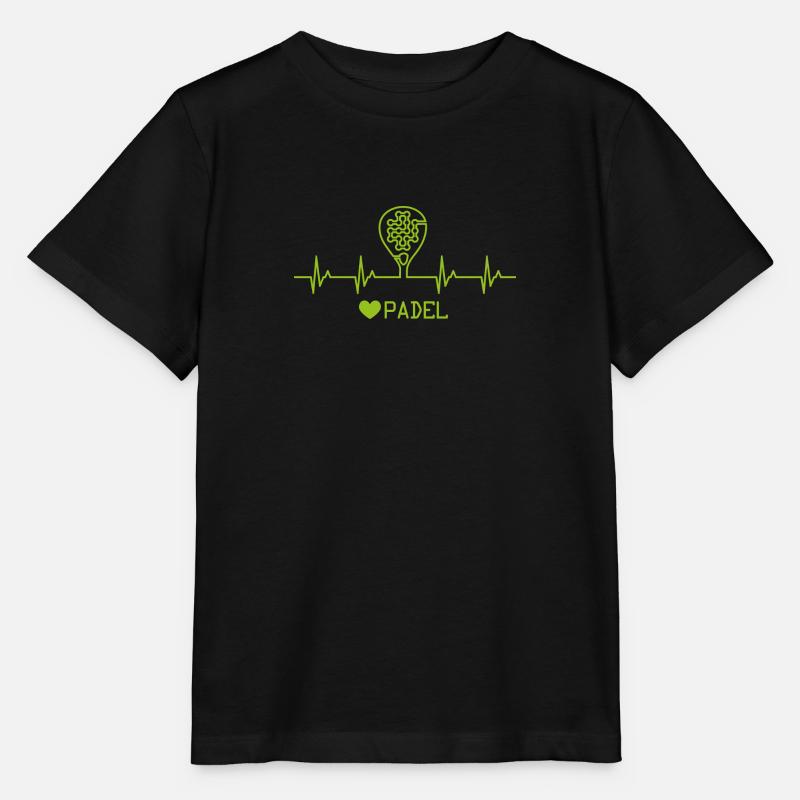 padel bat v2 - T-shirt bio MINI CREATOR Stanley/Stella Enfant - noir