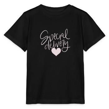 I love you - Stanley/Stella Kinder T-Shirt MINI CREATOR  - Schwarz - Vorne - Mikhail (115cm)