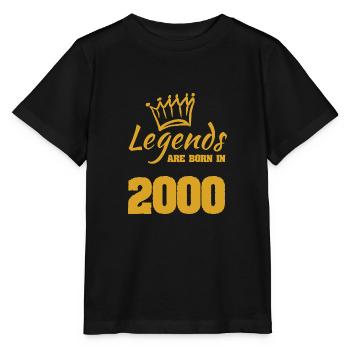 2000 - T-shirt bio MINI CREATOR Stanley/Stella Enfant - noir - Devant - Mikhail (115cm)
