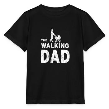 The walking Dad - Stanley/Stella MINI CREATOR Kids’ T-Shirt - black - Front - Mikhail (115cm)