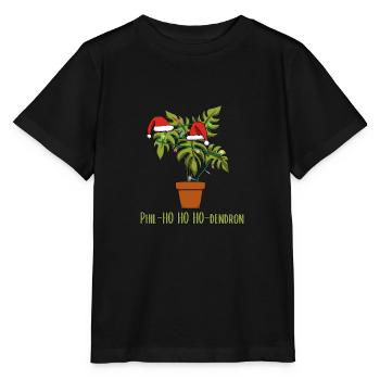 Weihnachten Floristin Floristik Blumen - Stanley/Stella Kinder T-Shirt MINI CREATOR  - Schwarz - Vorne - Mikhail (115cm)