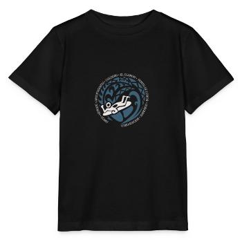Chili Body Boarding Boogie Board Beach Ocean Fan - T-shirt bio MINI CREATOR Stanley/Stella Enfant - noir - Devant - Mikhail (115cm)