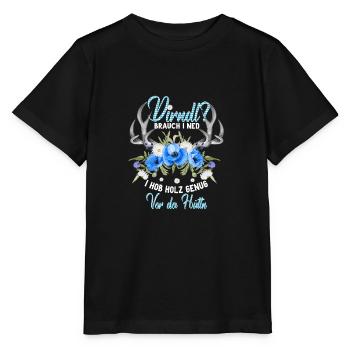 Dirndl Bois Assez Wiesn Bois Costume Traditionnel Chemise - T-shirt bio MINI CREATOR Stanley/Stella Enfant - noir - Devant - Mikhail (115cm)