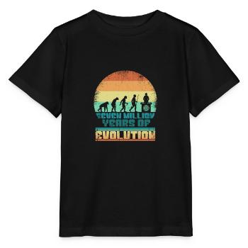 DJ Evolution DiscJockey Old School Idea 005-134 - Stanley/Stella MINI CREATOR Kids’ T-Shirt - black - Front - Mikhail (115cm)