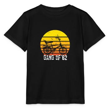 Bonanzarad Bonanza Bike Hipster Anniversaire 1962 - T-shirt bio MINI CREATOR Stanley/Stella Enfant - noir - Devant - Mikhail (115cm)