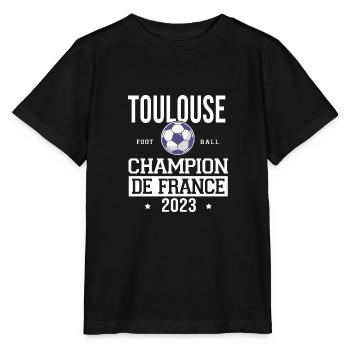 Cadeau foot joueur de foot parfait football - T-shirt bio MINI CREATOR Stanley/Stella Enfant - noir - Devant - Mikhail (115cm)