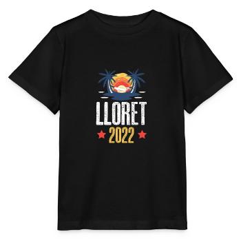 Lloret De mars 2022 - T-shirt bio MINI CREATOR Stanley/Stella Enfant - noir - Devant - Mikhail (115cm)