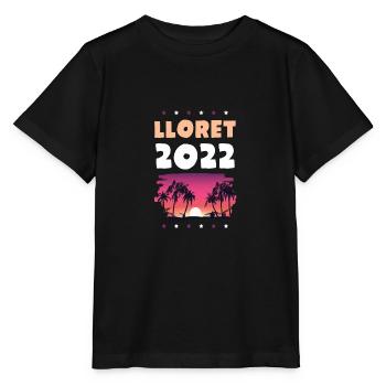 Lloret De Mar 2022 - Stanley/Stella Kinder T-Shirt MINI CREATOR  - Schwarz - Vorne - Mikhail (115cm)