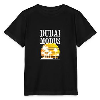 Mode Dubaï - T-shirt bio MINI CREATOR Stanley/Stella Enfant - noir - Devant - Mikhail (115cm)