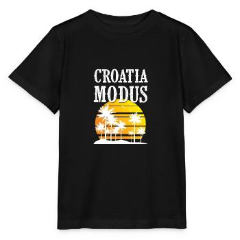 Mode Croatie - T-shirt bio MINI CREATOR Stanley/Stella Enfant - noir - Devant - Mikhail (115cm)