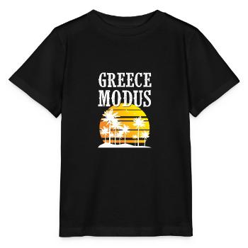 Greece Mode - Stanley/Stella MINI CREATOR Kids’ T-Shirt - black - Front - Mikhail (115cm)