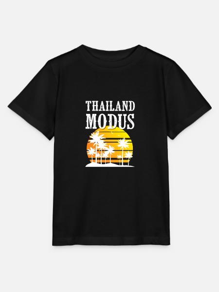 Thailand Modus - Stanley/Stella Kinder T-Shirt MINI CREATOR - Schwarz