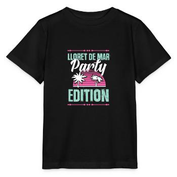 Lloret De Mar Party Edition - Stanley/Stella Kinder T-Shirt MINI CREATOR  - Schwarz - Vorne - Mikhail (115cm)