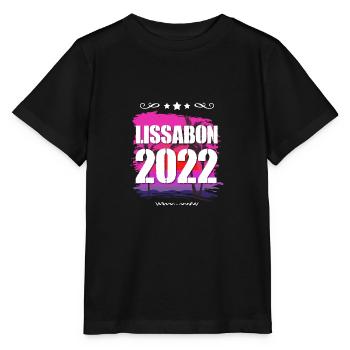 Lissabon 2022 - Stanley/Stella Kinder T-Shirt MINI CREATOR  - Schwarz - Vorne - Mikhail (115cm)