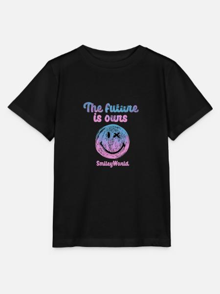 smiley,swfa21,graffiti,malerei,comic,the future is - Stanley/Stella Kinder T-Shirt MINI CREATOR - Schwarz