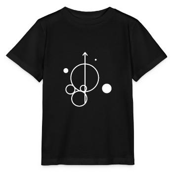 Physics string theory - Stanley/Stella MINI CREATOR Kids’ T-Shirt - black - Front - Mikhail (115cm)