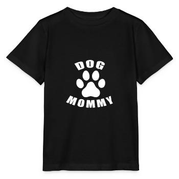 Dog Mommy - Stanley/Stella Kinder T-Shirt MINI CREATOR  - Schwarz - Vorne - Mikhail (115cm)