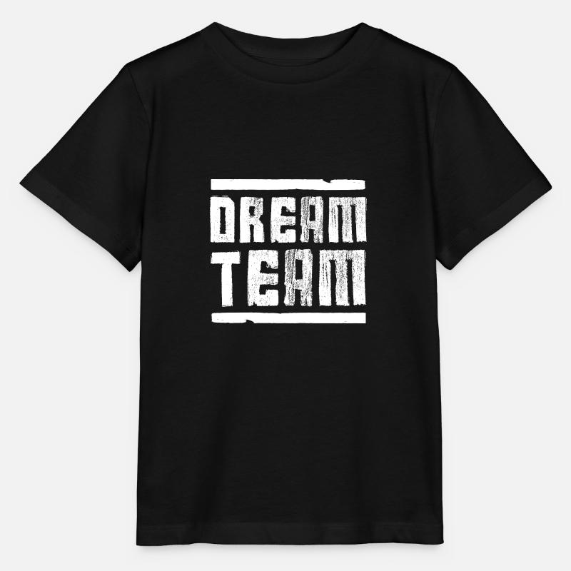 dream team - Stanley/Stella Kinder T-Shirt MINI CREATOR  - Schwarz