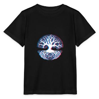 Arbre - T-shirt bio MINI CREATOR Stanley/Stella Enfant - noir - Devant - Mikhail (115cm)