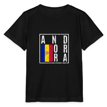 Andorra - Stanley/Stella MINI CREATOR Kids’ T-Shirt - black - Front - Mikhail (115cm)