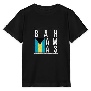 Bahamas - T-shirt bio MINI CREATOR Stanley/Stella Enfant - noir - Devant - Mikhail (115cm)