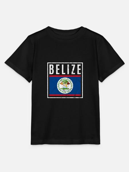 Belize - Stanley/Stella Kinder T-Shirt MINI CREATOR  - Schwarz