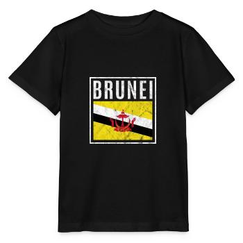 Brunei - T-shirt bio MINI CREATOR Stanley/Stella Enfant - noir - Devant - Mikhail (115cm)