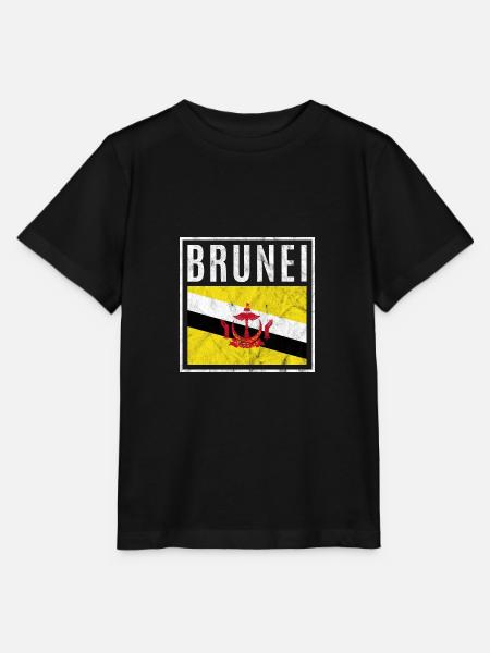 Brunei - Stanley/Stella Kinder T-Shirt MINI CREATOR  - Schwarz
