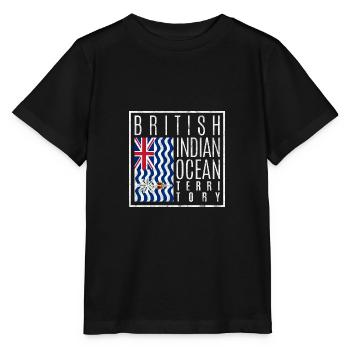 British Indian Ocean Territory - Stanley/Stella MINI CREATOR Kids’ T-Shirt - black - Front - Mikhail (115cm)