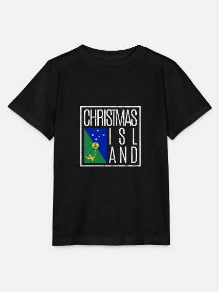 Weihnachtsinsel - Stanley/Stella Kinder T-Shirt MINI CREATOR  - Schwarz