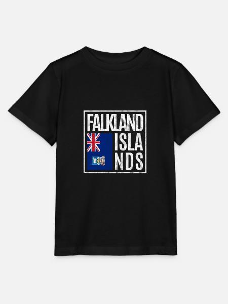 Falklandinseln - Stanley/Stella Kinder T-Shirt MINI CREATOR - Schwarz