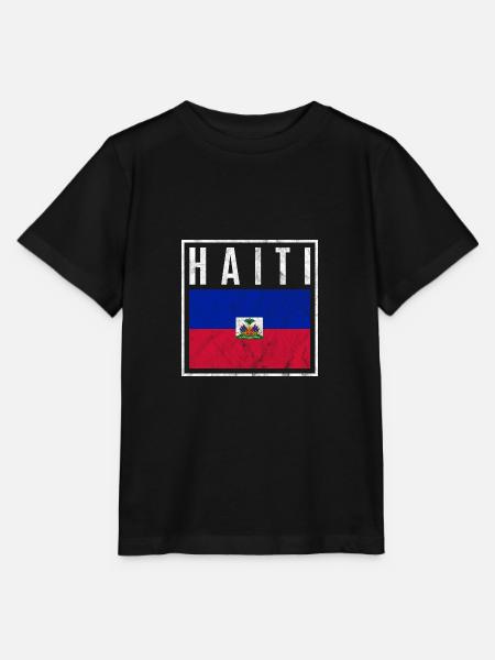 Haiti - Stanley/Stella Kinder T-Shirt MINI CREATOR - Schwarz