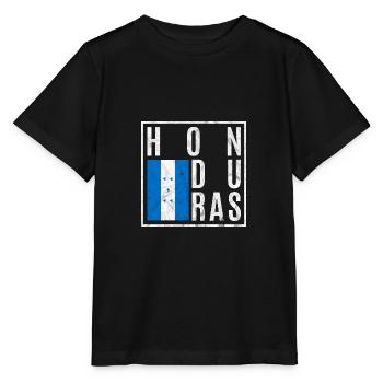 Honduras - Stanley/Stella Kinder T-Shirt MINI CREATOR  - Schwarz - Vorne - Mikhail (115cm)