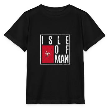 Isle Of Man - Stanley/Stella MINI CREATOR Kids’ T-Shirt - black - Front - Mikhail (115cm)