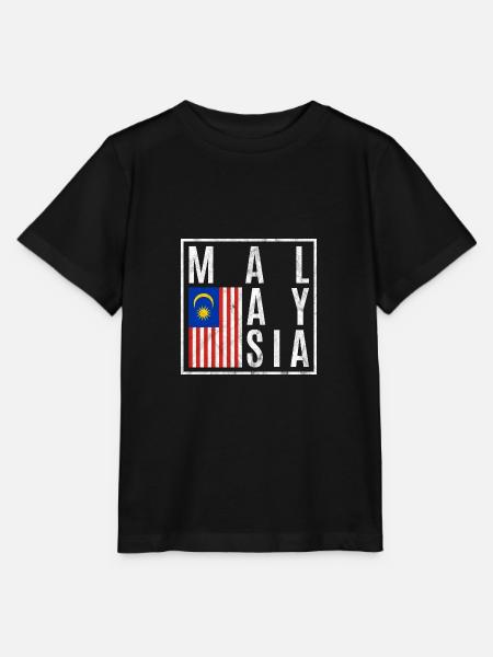 Malaysia - Stanley/Stella Kinder T-Shirt MINI CREATOR - Schwarz