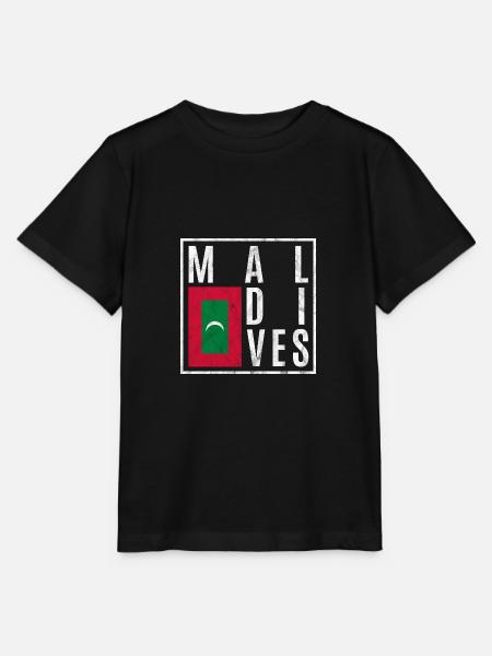 Malediven - Stanley/Stella Kinder T-Shirt MINI CREATOR - Schwarz