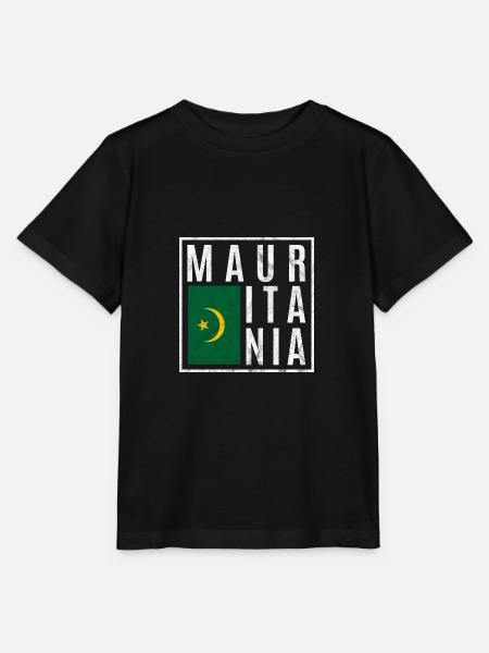 Mauretanien - Stanley/Stella Kinder T-Shirt MINI CREATOR - Schwarz