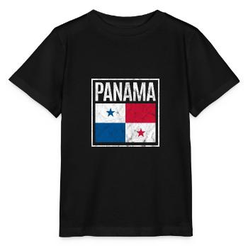 Panama - T-shirt bio MINI CREATOR Stanley/Stella Enfant - noir - Devant - Mikhail (115cm)