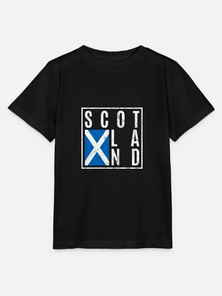 Schottland - Stanley/Stella Kinder T-Shirt MINI CREATOR - Schwarz