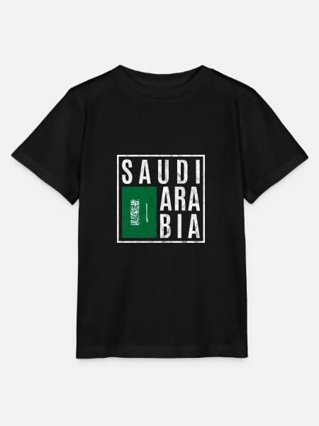 Saudi-Arabien - Stanley/Stella Kinder T-Shirt MINI CREATOR - Schwarz