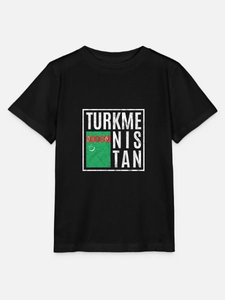 Turkmenistan - Stanley/Stella Kinder T-Shirt MINI CREATOR - Schwarz